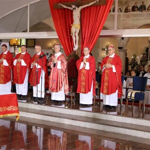 Nadbiskup Kutleša predvodio misno slavlje na godišnjoj proslavi Krvi Kristove u Ludbregu